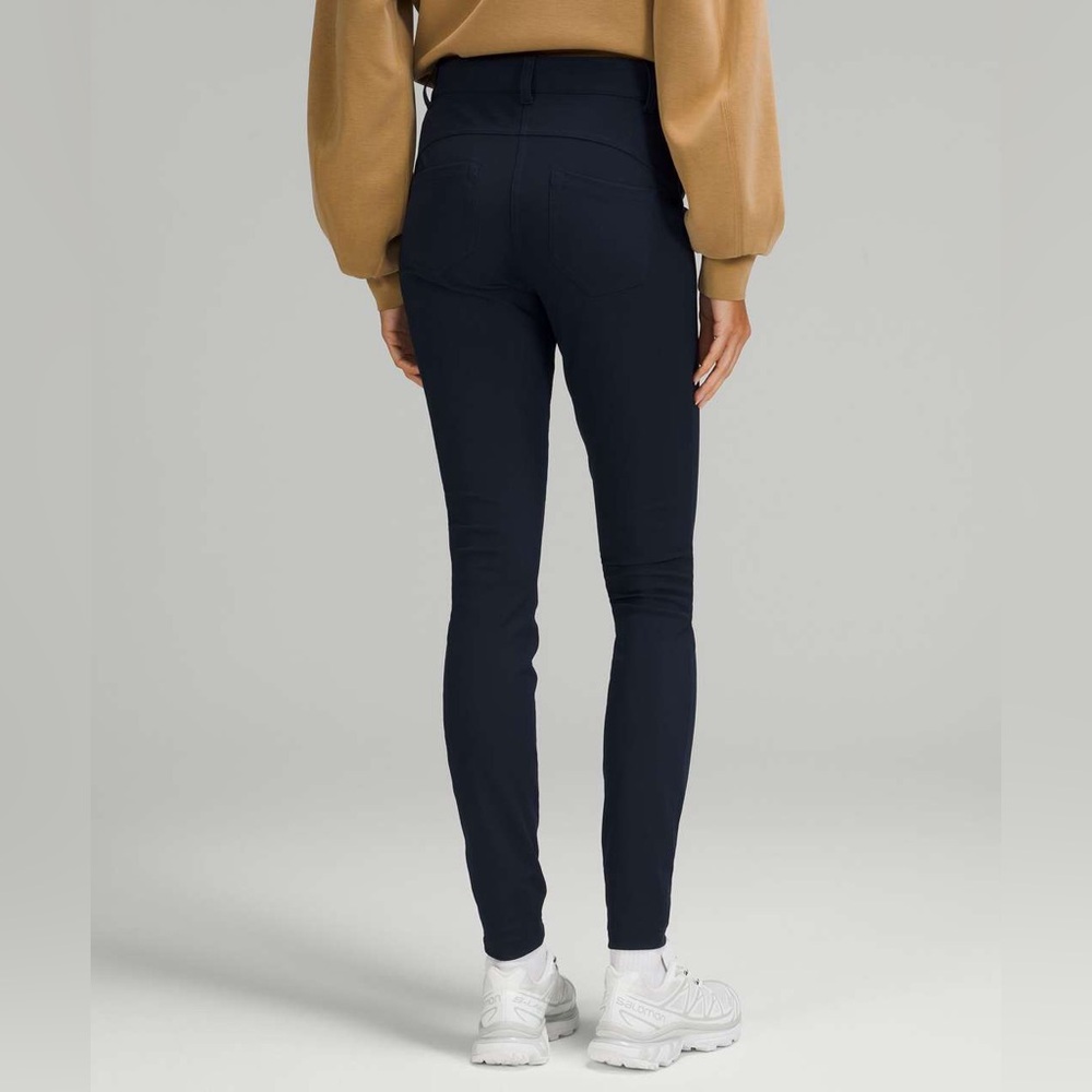 lululemon athletica Navy Slim Tech Trousers - Picture 2 of 16
